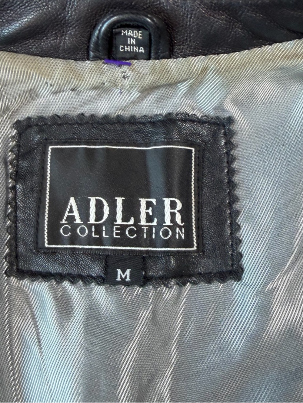 Vintage Adler Collection Genuine N.Z. Lambskin Leather Jacket - Picture 4 of 11